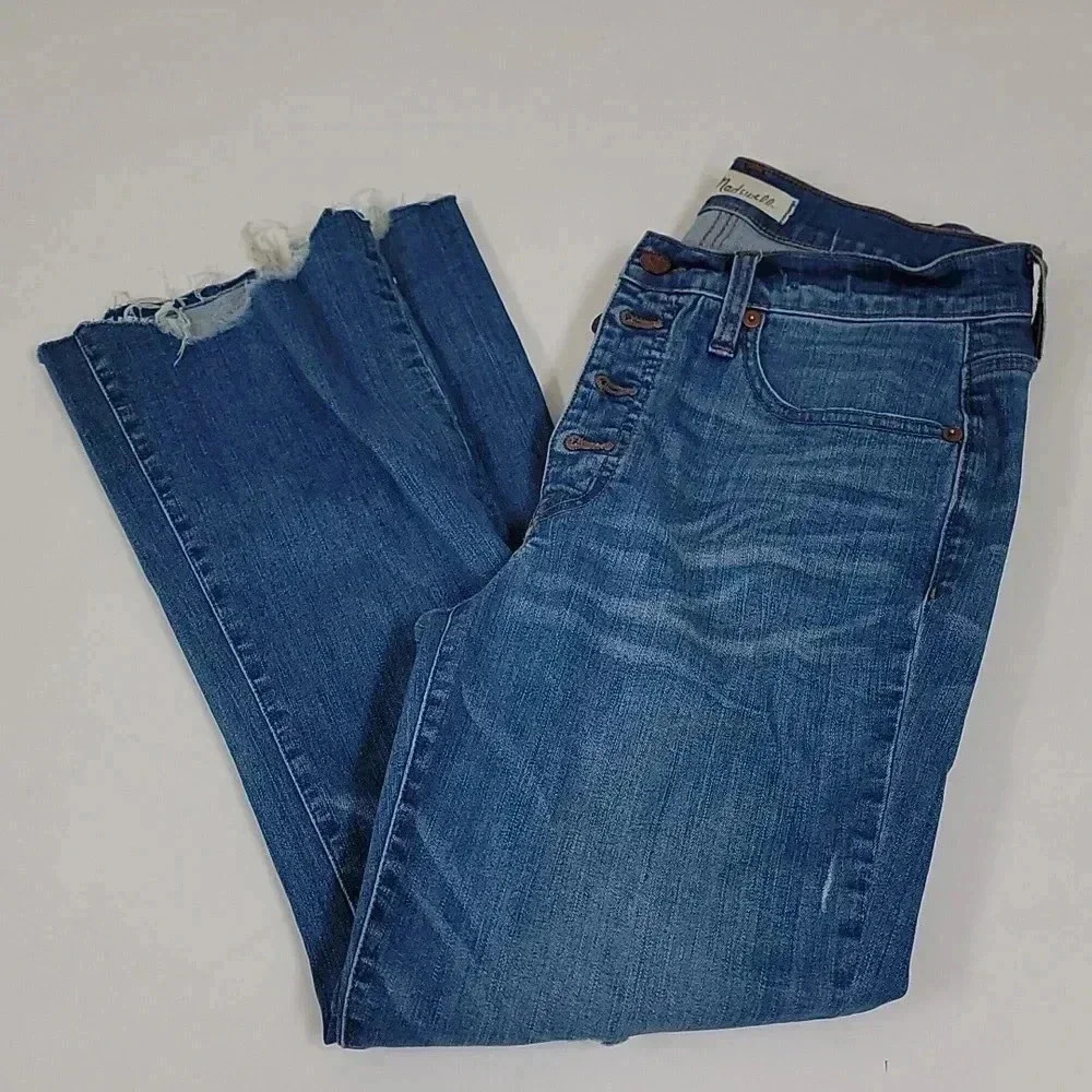 Cali Demi-Boot Jeans Button-Front Edition